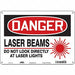 Safety Sign 10 inx14 in Polyethylene