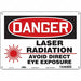 Safety Sign 10 in x 14 in Polyethylene