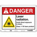Safety Sign 10 inx14 in Polyethylene