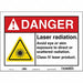 Safety Sign 10 inx14 in Vinyl