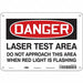 Safety Sign 7 in x 10 in Polyethylene
