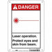 Safety Sign 10 inx7 in Polyethylene