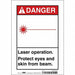 Safety Sign 10 in x 7 in Vinyl