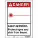 Safety Sign 14 in x 10 in Vinyl