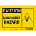 Safety Sign 7 inx10 in Vinyl