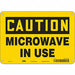 Safety Sign 7 inx10 in Polyethylene