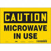 Safety Sign 7 inx10 in Vinyl