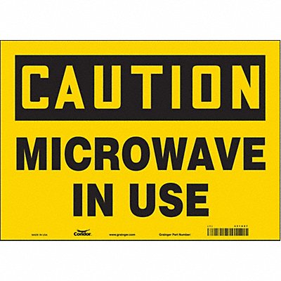 Safety Sign 10 inx14 in Vinyl
