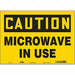 Safety Sign 10 inx14 in Vinyl