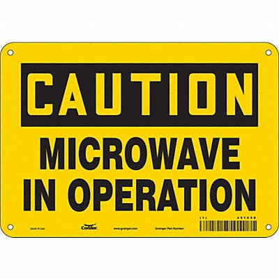 Safety Sign Radiofrequency/Microwave 7 H