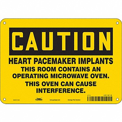 Safety Sign Radiofrequency/Microwave 7 H