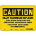 Safety Sign Radiofrequency/Microwave 7 H