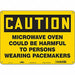 Safety Sign 10 in x 14 in Polyethylene