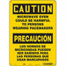 Safety Sign 10 in x 14 in Aluminum