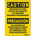 Safety Sign 10 in x 14 in Vinyl