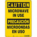Safety Sign 10 in x 14 in Aluminum