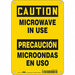 Safety Sign 7 inx10 in Polyethylene