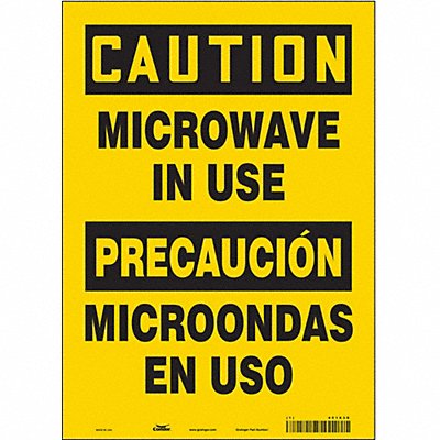 Safety Sign 10 inx14 in Vinyl
