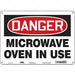 Safety Sign 10 inx14 in Polyethylene