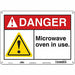 Safety Sign 10 in x 14 in Aluminum