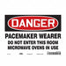 Safety Sign 7 inx10 in Vinyl