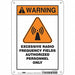 Safety Sign 10 inx7 in Polyethylene