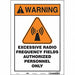 Safety Sign 14 inx10 in Vinyl