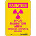 Safety Sign 10 inx7 in Aluminum