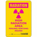 Safety Sign 10 inx7 in Polyethylene