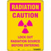 Safety Sign 14 in x 10 in Polyethylene