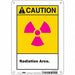 Safety Sign 10 in x 7 in Polyethylene