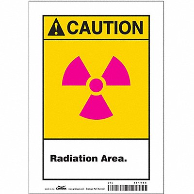 Safety Sign 10 in x 7 in Vinyl