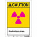 Safety Sign 14 in x 10 in Vinyl