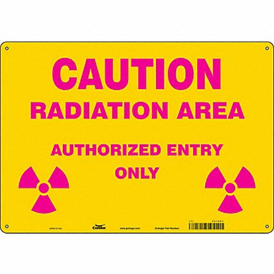 Safety Sign 14 inx20 in Aluminum