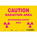 Safety Sign 7 inx10 in Vinyl
