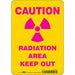 Safety Sign 10 in x 7 in Aluminum