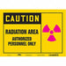 Safety Sign 10 inx14 in Vinyl