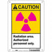 Safety Sign 10 inx7 in Polyethylene