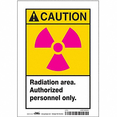 Safety Sign 10 in x 7 in Vinyl