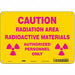 Safety Sign 7 inx10 in Polyethylene