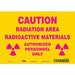 Safety Sign 7 inx10 in Vinyl