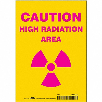 Safety Sign 10 inx7 in Vinyl