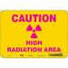 Safety Sign 7 inx10 in Polyethylene