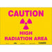 Safety Sign 10 in x 14 in Vinyl