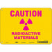 J7006 Safety Sign 7 inx10 in Polyethylene