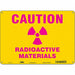 J7006 Safety Sign 10 inx14 in Polyethylene