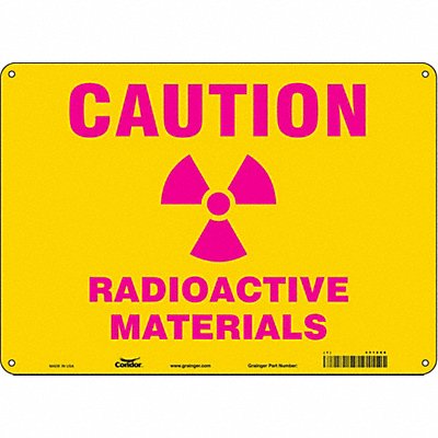 J7006 Safety Sign 10 inx14 in Vinyl
