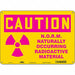 Safety Sign 10 in x 14 in Aluminum