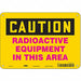 Safety Sign 7 inx10 in Polyethylene