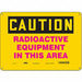 Safety Sign 10 in x 14 in Polyethylene